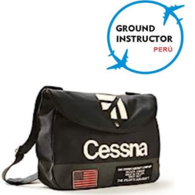 Cessna Bag original disponible en Ground Instructor Perú